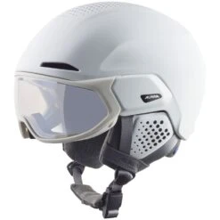 Alpina Alto V Skihelm White Matt Damen, Herren