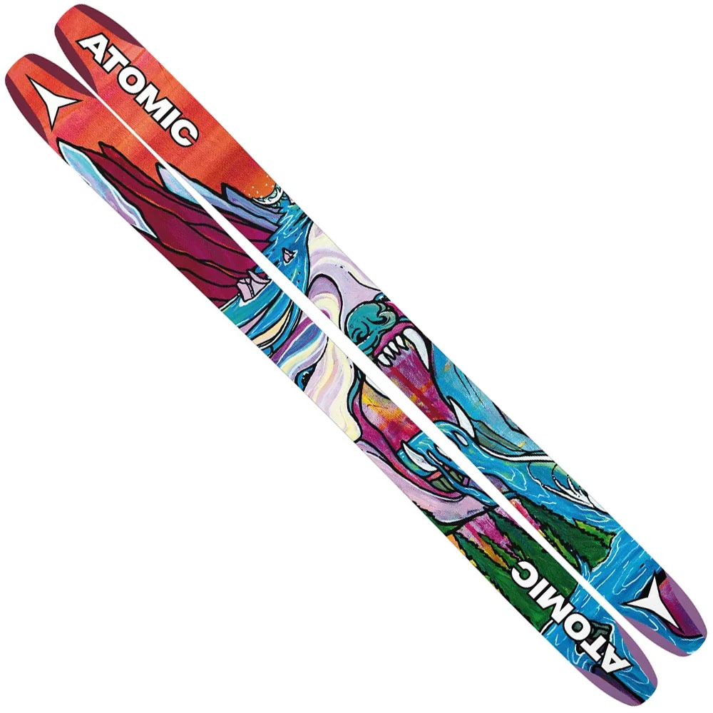 Atomic Bent 110 Freeski Red Metalic/Blue Damen, Herren 2 Atomic Bent 110 Freeski Red Metalic/Blue Damen, Herren – Bild 2