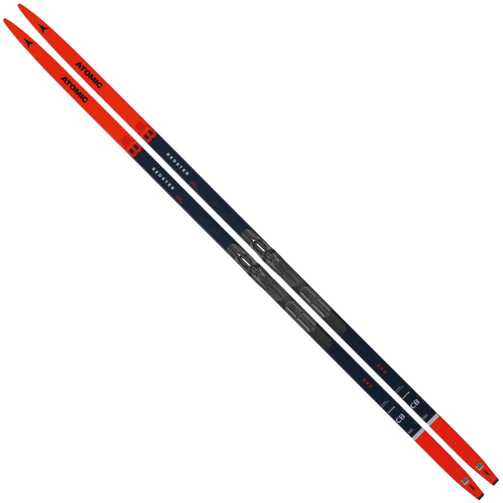 Atomic Redster C8 Skintec Med Langlaufski Black/Red Damen, Herren 1 Atomic Redster C8 Skintec Med Langlaufski Black/Red Damen, Herren