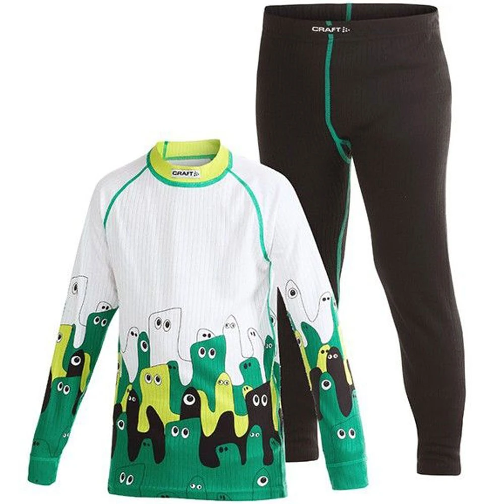 Craft Be Active Funktionswäscheset Black/Multicolor Kinder 1 Craft Be Active Funktionswäscheset Black/Multicolor Kinder