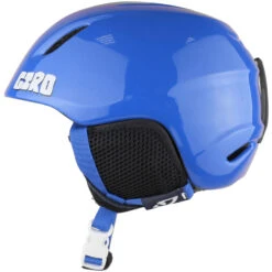 Giro Launch Skihelm Blue Penguins Kinder
