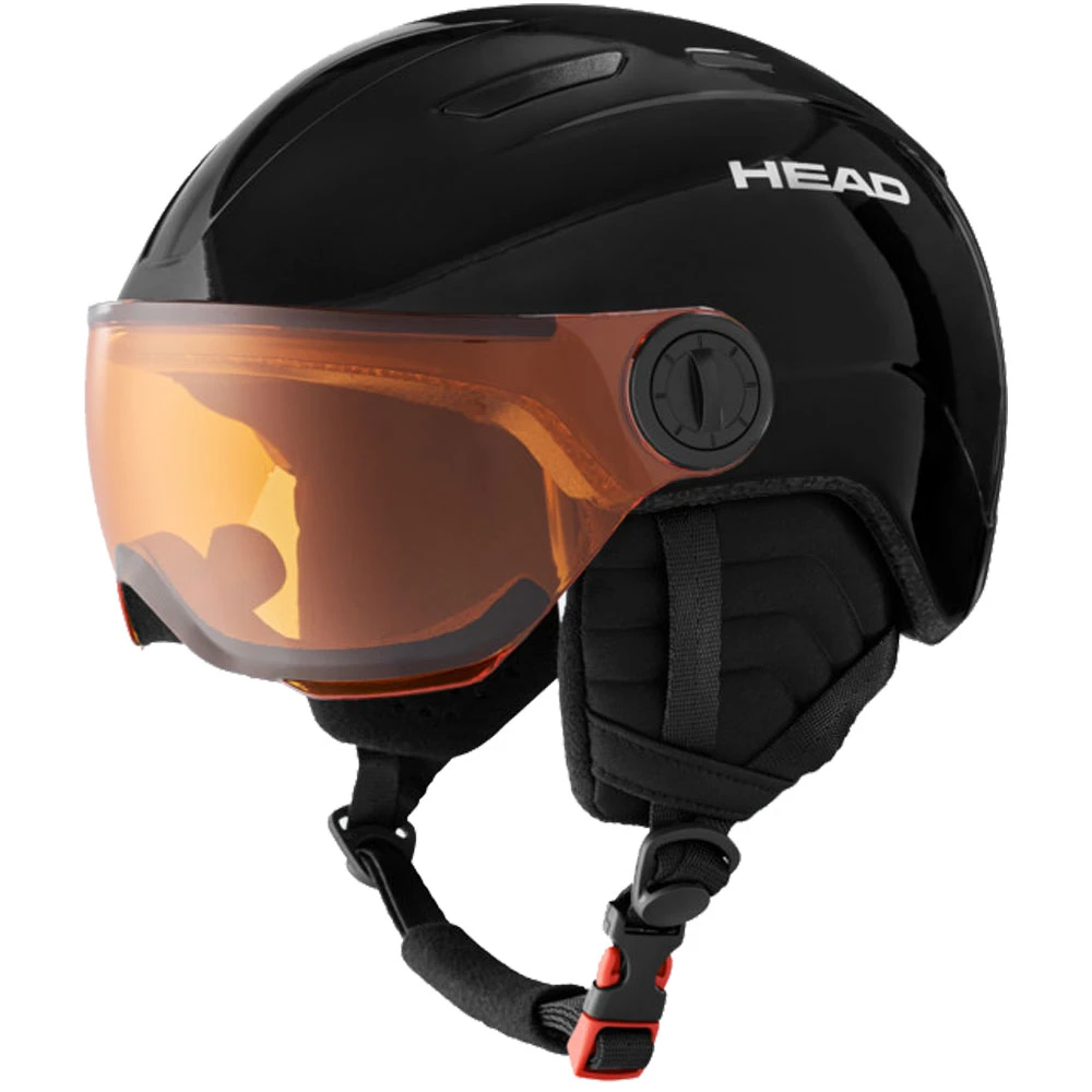 Head Mojo Visor MIPS Snowboardhelm Mit Visier Black Kinder 1 Head Mojo Visor MIPS Snowboardhelm Mit Visier Black Kinder