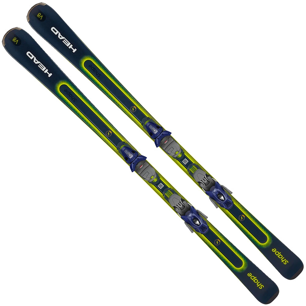 Head Shape E-V8 Alpin-Ski Dark Blue/Neonyellow Damen, Herren 1 Head Shape E-V8 Alpin-Ski Dark Blue/Neonyellow Damen, Herren