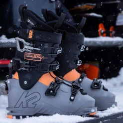 K2 Dispatch W Skischuhe Grey/Orange Damen -Skiausrüstung Geschäft k2 dispatch w 10g2701 04 gross
