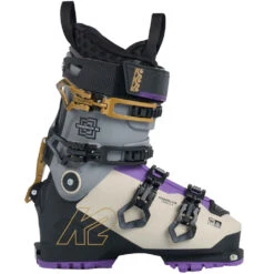 K2 Mindbender W 95 Skischuhe Grey/Beige/Purple Damen