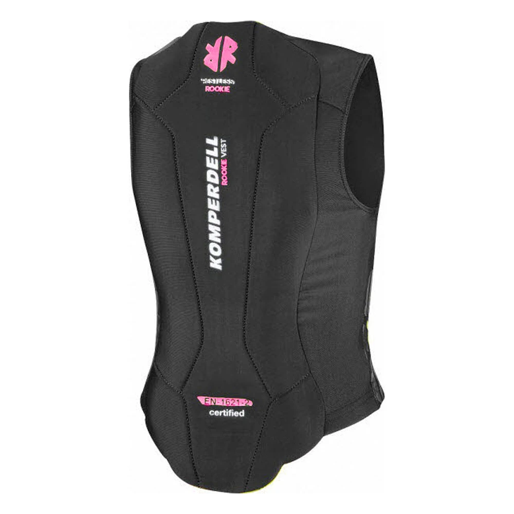 Komperdell Pro Vest ECO Junior Protektorweste Black/Pink Kinder 2 Komperdell Pro Vest ECO Junior Protektorweste Black/Pink Kinder – Bild 2