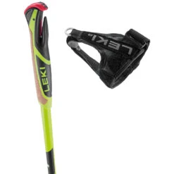 Leki CC 450 Langlaufstöcke Neonyellow/Black/White Damen, Herren -Skiausrüstung Geschäft leki cc 450 yellow 652418011 02 gross
