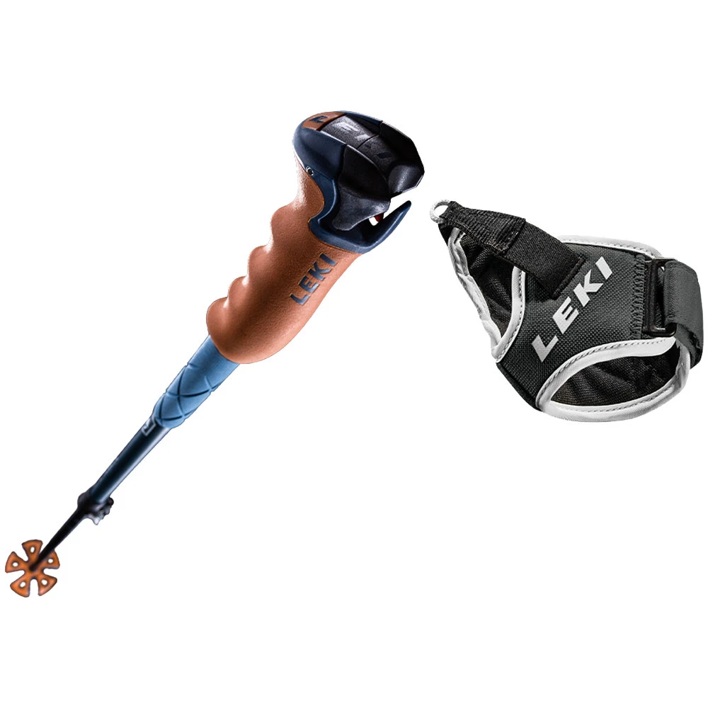 Leki Patrol Vario S Skistöcke Denimblue/White Damen, Herren 2 Leki Patrol Vario S Skistöcke Denimblue/White Damen, Herren – Bild 2