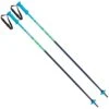 Leki Rider Ski-Stöcke Blau-Weiß/Cyan-Neongelb Kinder
