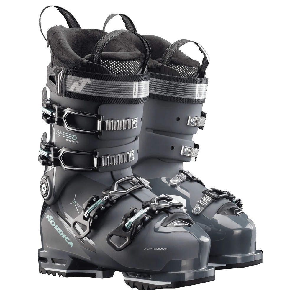 Nordica Speedmachine 3 95 W GW Skiboots Anthracite/Black/Green Damen 2 Nordica Speedmachine 3 95 W GW Skiboots Anthracite/Black/Green Damen – Bild 2
