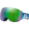 Oakley Flight Deck M Snowboardbrille Abstract Blue/Prizm Snow Jade Iridium Damen, Herren