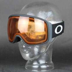 Oakley Flight Tracker XL Snowboardbrille Matte Black Prizm Snow Persimmon Damen, Herren -Skiausrüstung Geschäft oakley flight tracker oo7104 04 04 gross