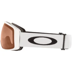 Oakley Flight Tracker XL Snowboardbrille Matte White Prizm Snow Persimmon Damen, Herren -Skiausrüstung Geschäft oakley flight tracker oo7104 12 03 gross