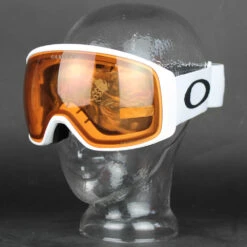 Oakley Flight Tracker XL Snowboardbrille Matte White Prizm Snow Persimmon Damen, Herren -Skiausrüstung Geschäft oakley flight tracker oo7104 12 04 gross