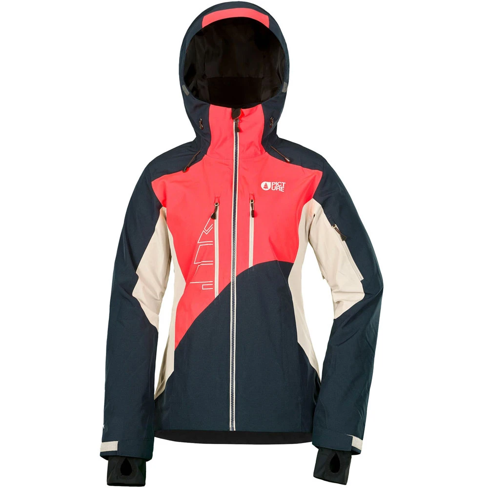 Picture Seen Snowboardjacke Dark Blue Damen 1 Picture Seen Snowboardjacke Dark Blue Damen