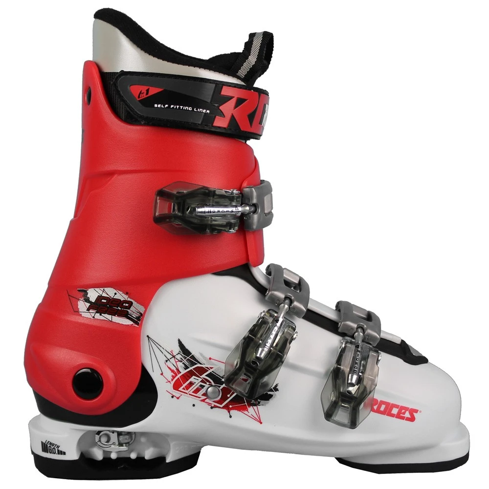 Roces Idea Free Skistiefel White/Red/Black Kinder 1 Roces Idea Free Skistiefel White/Red/Black Kinder