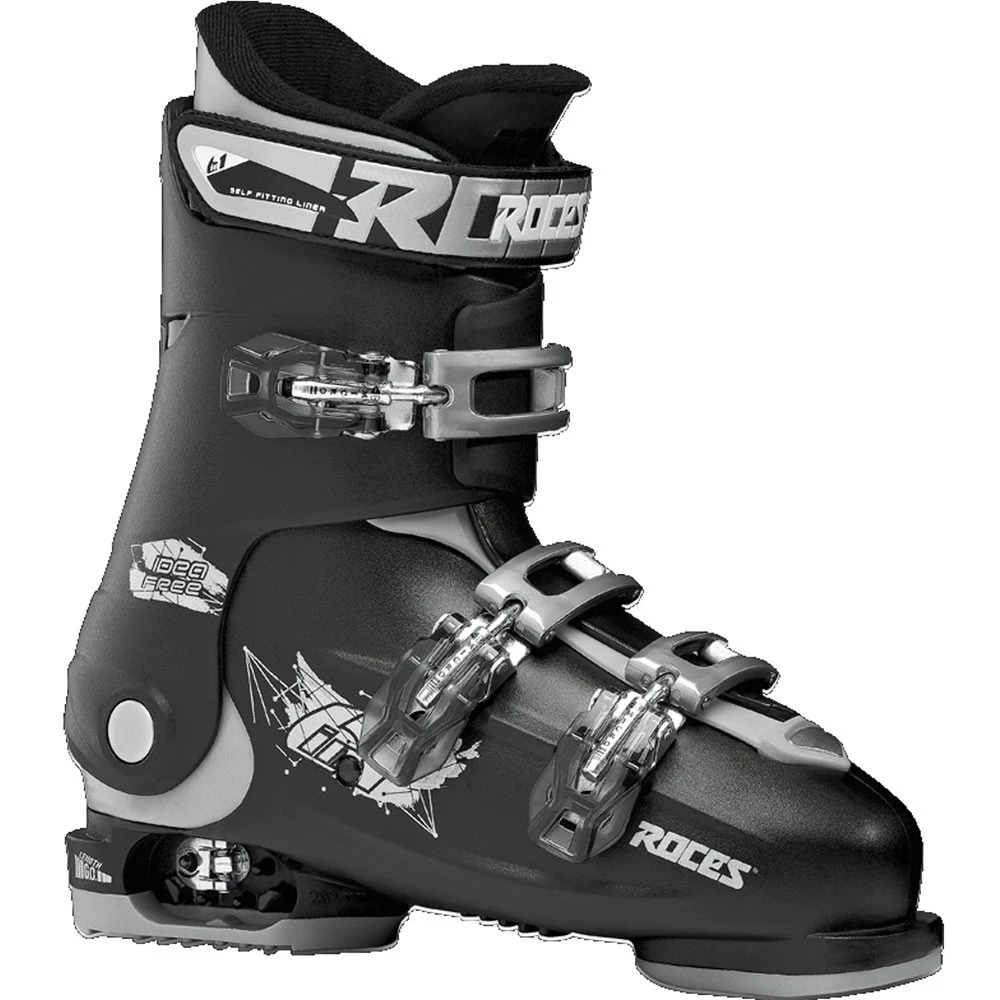 Roces Idea Free Skischuhe Black/Silver Kinder 1 Roces Idea Free Skischuhe Black/Silver Kinder
