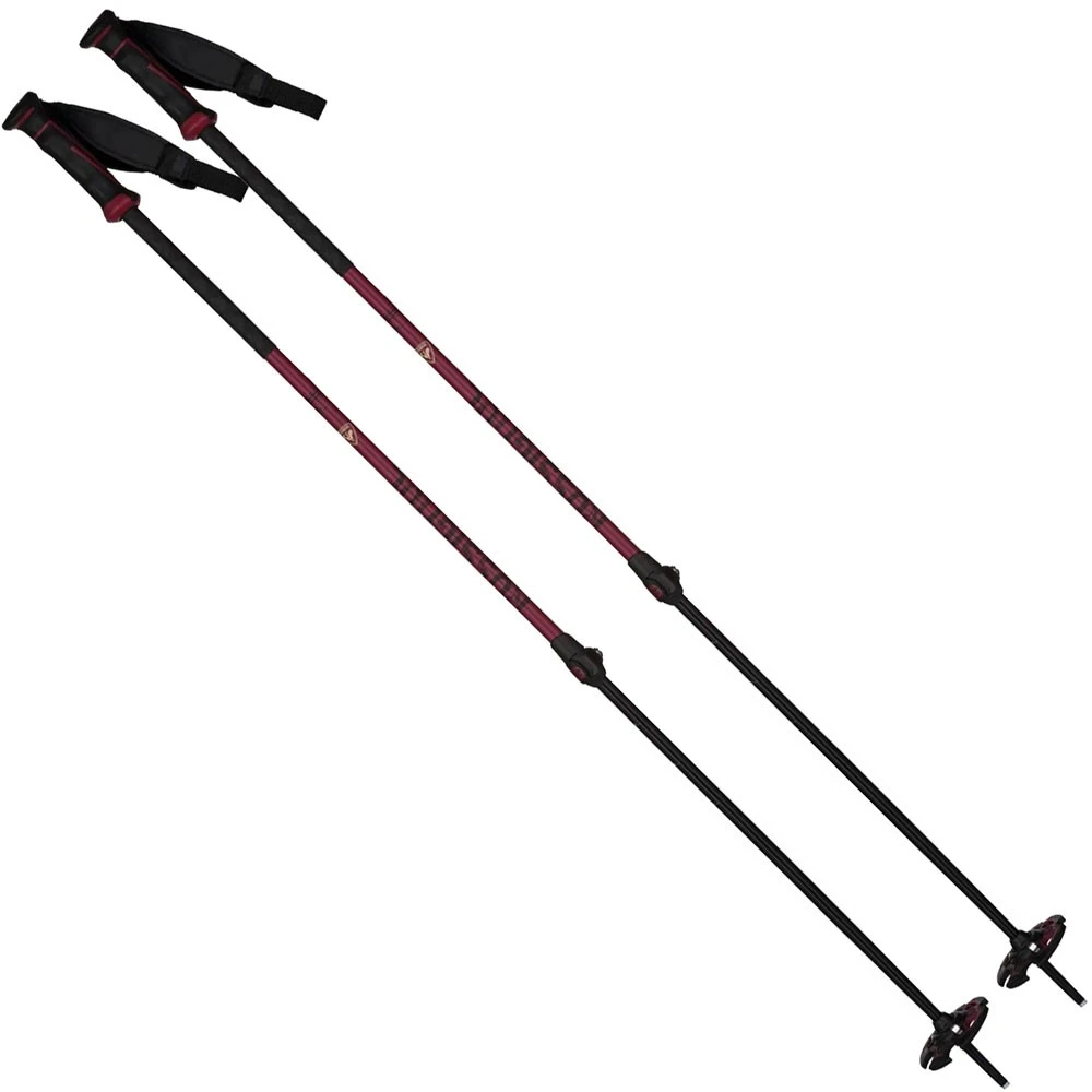 Rossignol Freeride Pro Telescopic Skistöcke Black/Bordeaux Damen, Herren 1 Rossignol Freeride Pro Telescopic Skistöcke Black/Bordeaux Damen, Herren