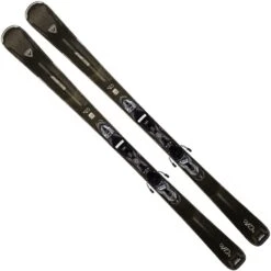 Rossignol Nova 6 Alpinski-Set Black/Gold Damen