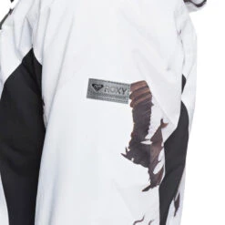 Roxy Jet Ski Snowboardjacke True Black White Birds Damen -Skiausrüstung Geschäft roxy jet ski erjtj03218 kvj2 08 grossSYIGtFdGgaJHY