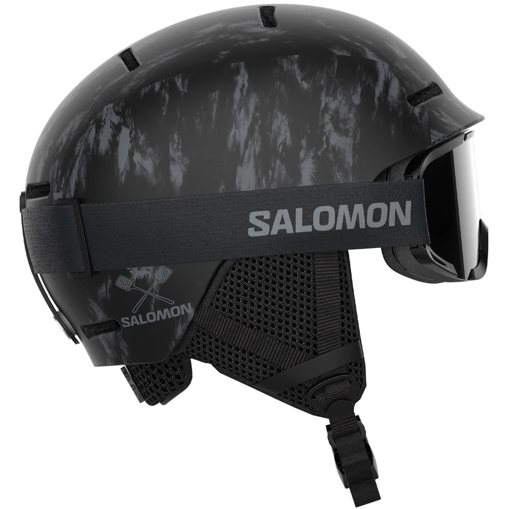 Salomon Player Combo Skihelm Inklusive Brille Black Kinder 1 Salomon Player Combo Skihelm Inklusive Brille Black Kinder