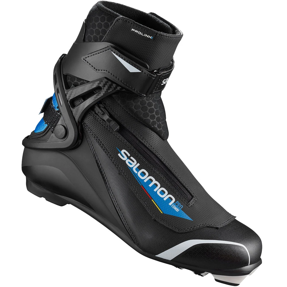 Salomon Pro Combi Prolink Langlaufschuhe Black/Blue Damen, Herren 1 Salomon Pro Combi Prolink Langlaufschuhe Black/Blue Damen, Herren