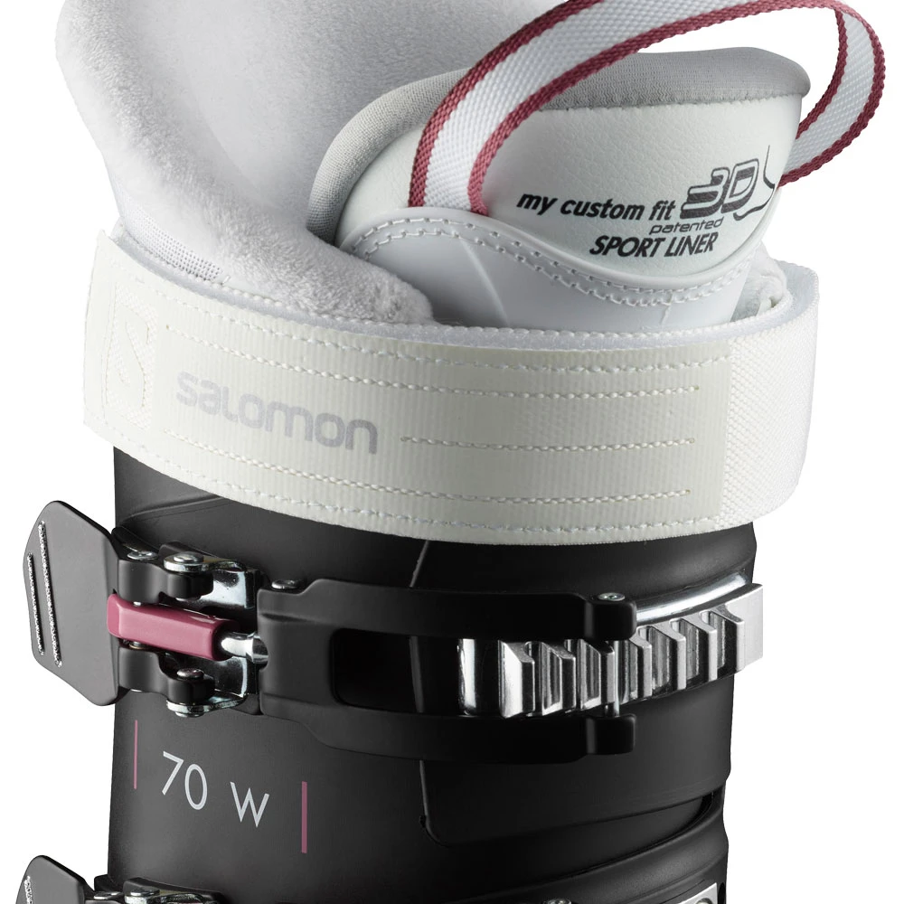 Salomon S/Pro 70 W Skischuhe Black/Pink/White Damen 2 Salomon S/Pro 70 W Skischuhe Black/Pink/White Damen – Bild 2