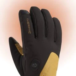 Therm-ic Ski Light Gloves Heiz-Handschuhe Black/Yellow Damen, Herren -Skiausrüstung Geschäft thermic ski light t46 0400 001 03 grossEYJ9mjBllPcPY