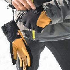 Therm-ic Ski Light Gloves Heiz-Handschuhe Black/Yellow Damen, Herren -Skiausrüstung Geschäft thermic ski light t46 0400 001 04 gross7E3LSOuVxXTdp