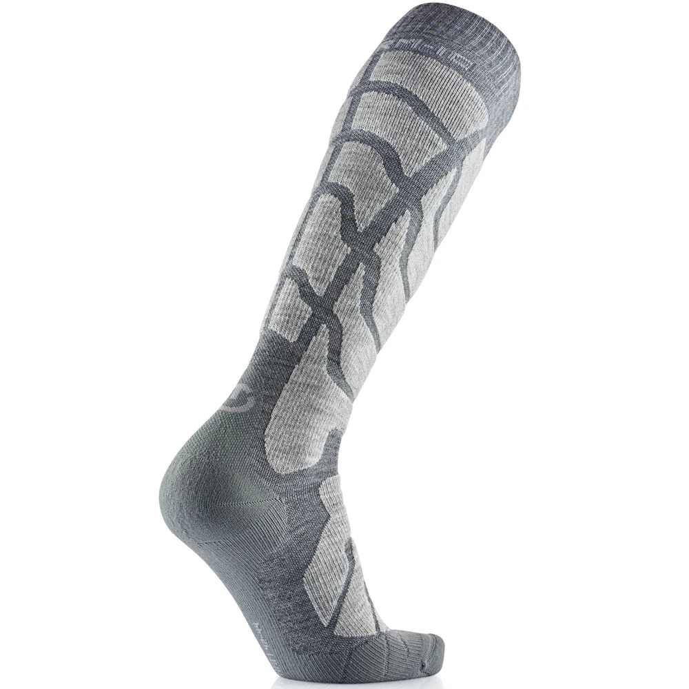 Therm-ic Ski Warm Wollsocken Light Grey Damen, Herren 2 Therm-ic Ski Warm Wollsocken Light Grey Damen, Herren – Bild 2