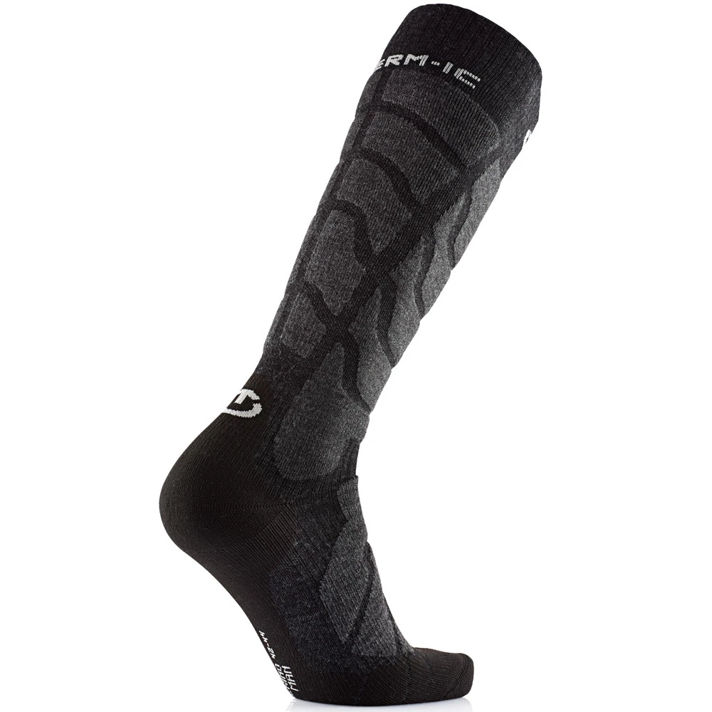 Therm-ic Ski Warm Skisocken Black/Grey Damen, Herren 2 Therm-ic Ski Warm Skisocken Black/Grey Damen, Herren – Bild 2