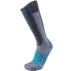 UYN Ski Comfort Funktionssocken Grey/Turquoise Damen