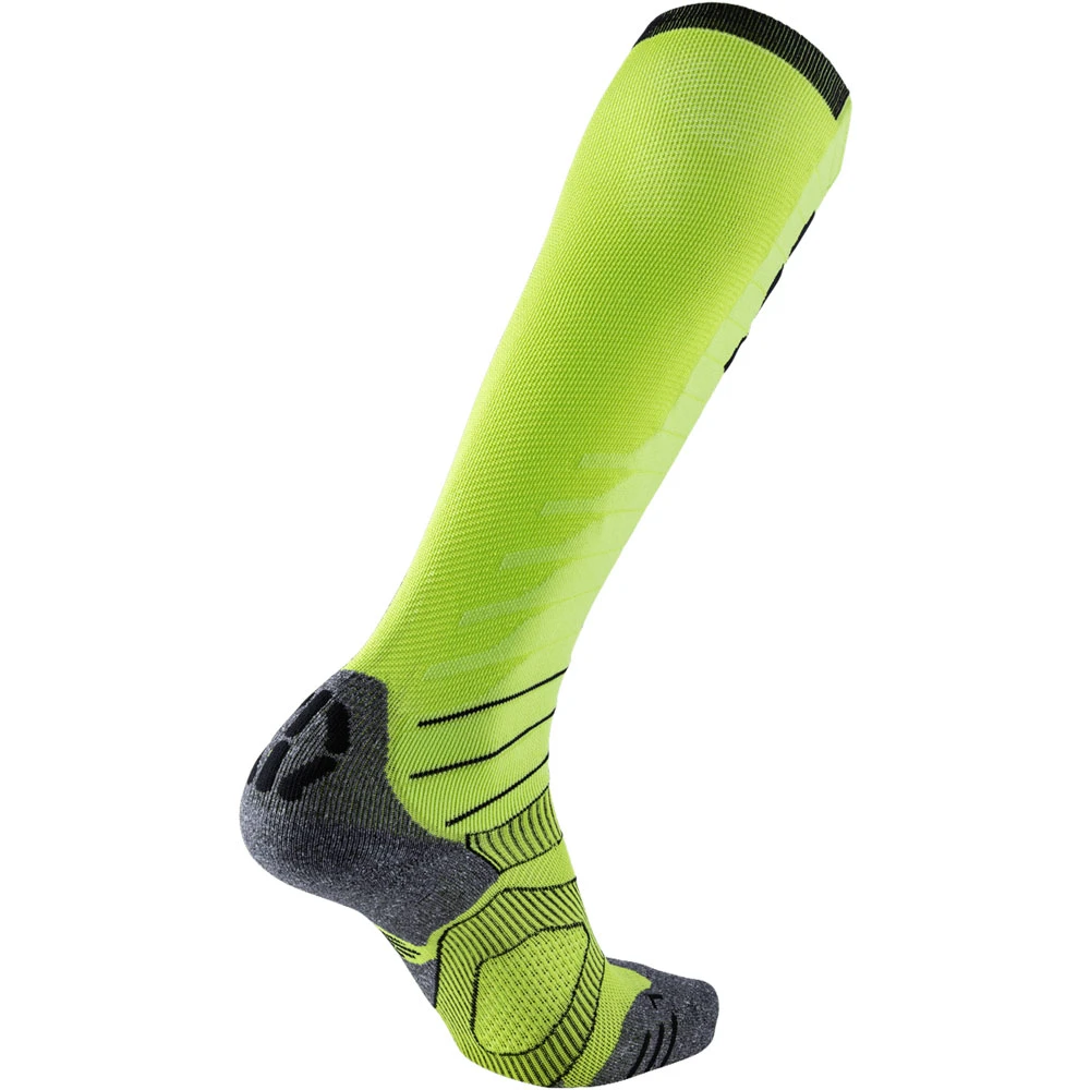 UYN Ski Evo Race Skisocken Green Lime/Black Herren 2 UYN Ski Evo Race Skisocken Green Lime/Black Herren – Bild 2