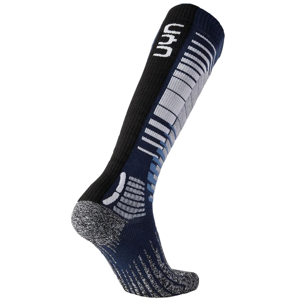 UYN Ski Skisocken Dark Blue/Grey Melange Herren 2 UYN Ski Skisocken Dark Blue/Grey Melange Herren – Bild 2
