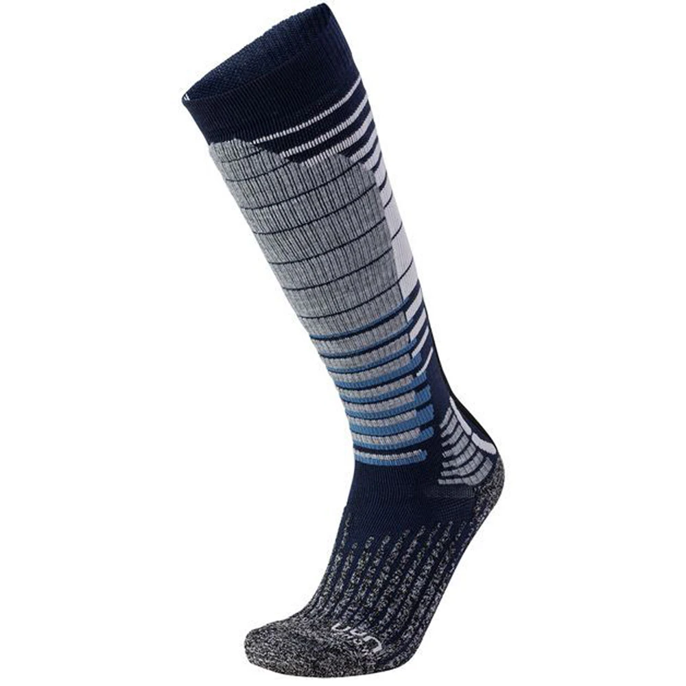 UYN Ski Skisocken Dark Blue/Grey Melange Herren 1 UYN Ski Skisocken Dark Blue/Grey Melange Herren