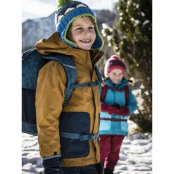 Vaude Campfire IV 3in1 Doppeljacke Avocado Kinder -Skiausrüstung Geschäft vaude kids campfire 3in1 jacket 4 05381 451 04 gross