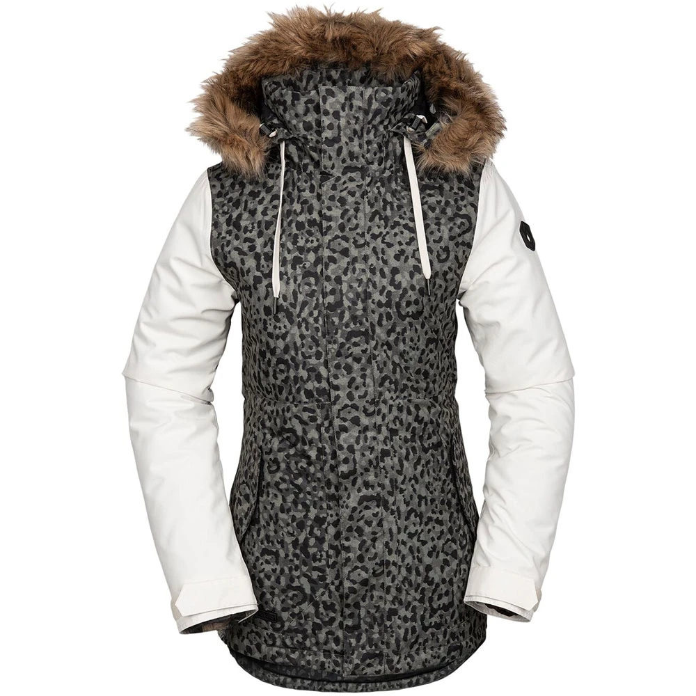 Volcom Fawn Insulated Funktionsjacke Leopard Damen 1 Volcom Fawn Insulated Funktionsjacke Leopard Damen