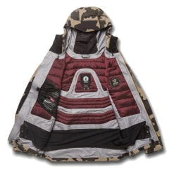 Volcom TDS Infrared Gore-Tex Wintersportjacke Drill Khaki Herren -Skiausrüstung Geschäft volcom tds infrared gore tex g0452201 dlk 05 gross0aNUVp18DWY6m